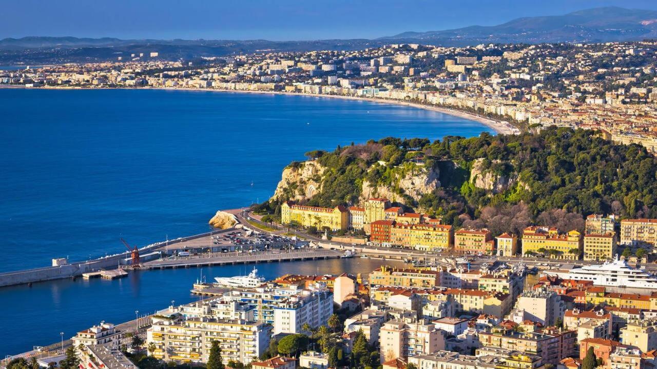 Beau 3 Pieces, 7 Pers, 2 Terrasses, Centre, Calme, Securite Apartment Nice Exterior photo